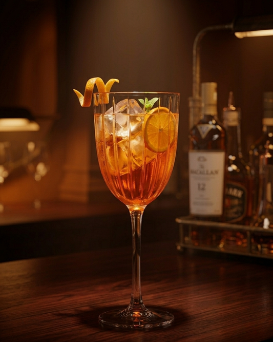 Crystal Clear Luxury Barware (8.5 × 18.5 cm)