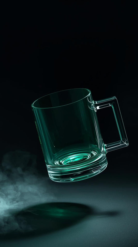 Glasseria Emerald Double Wall Glass Mug