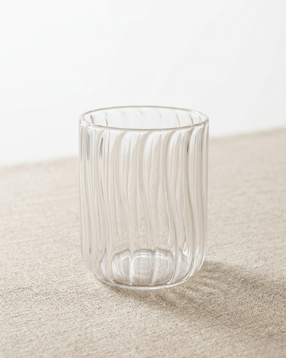 Premium Ribbed Whiskey Glass