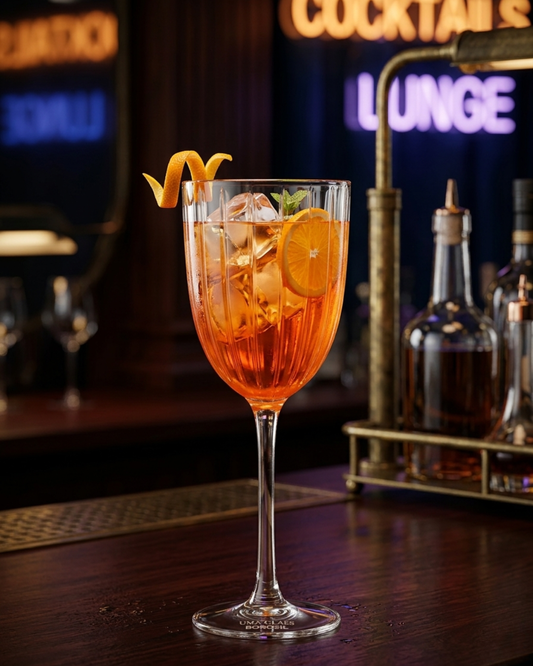 Crystal Clear Luxury Barware (8.5 × 18.5 cm)