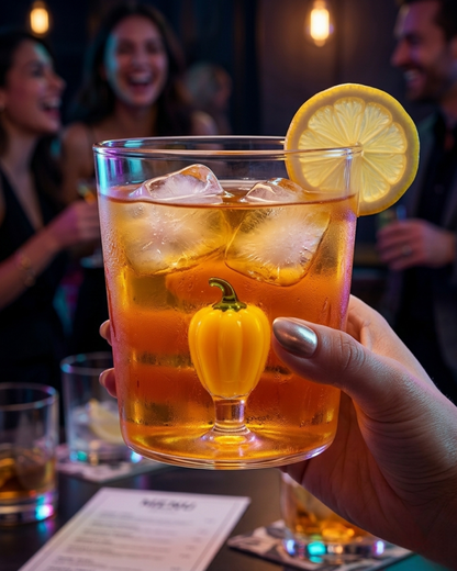 Mini Pepper Glass – Aesthetic Double Wall Cocktail Glass