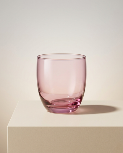 Blush Pink Stemless Tumbler Glass (8×9 cm)