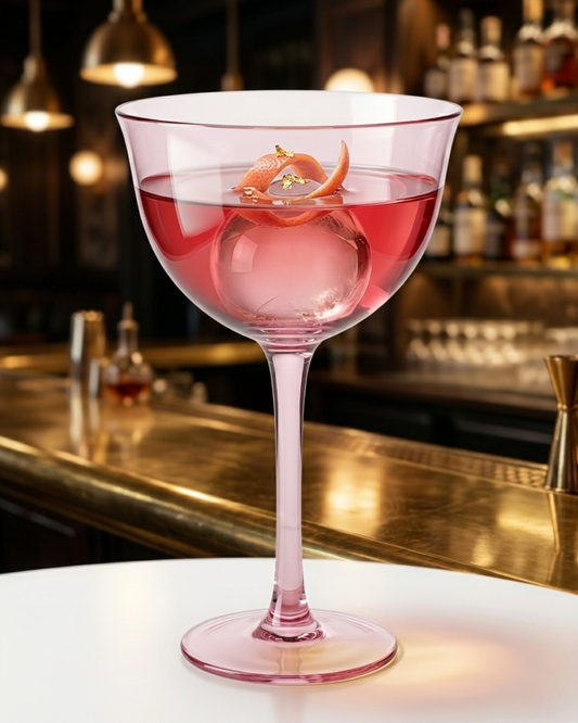 Glasseria™ Blush Royale Coupe Glass